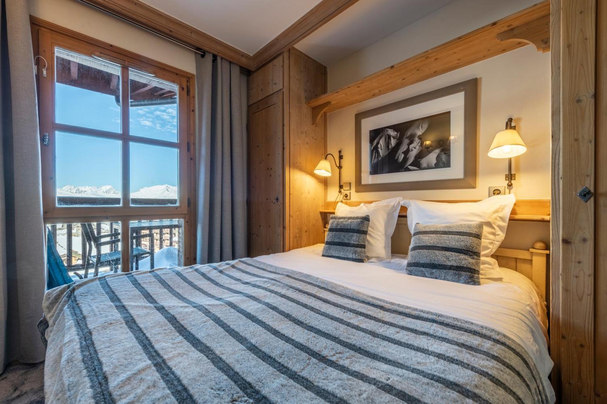 Appt Renove, 6 Personnes Arc 1950 Vue Exceptionnelle Montblanc, Sauna, Hammam, Piscine Int Et Ext Les Arcs  Zewnętrze zdjęcie
